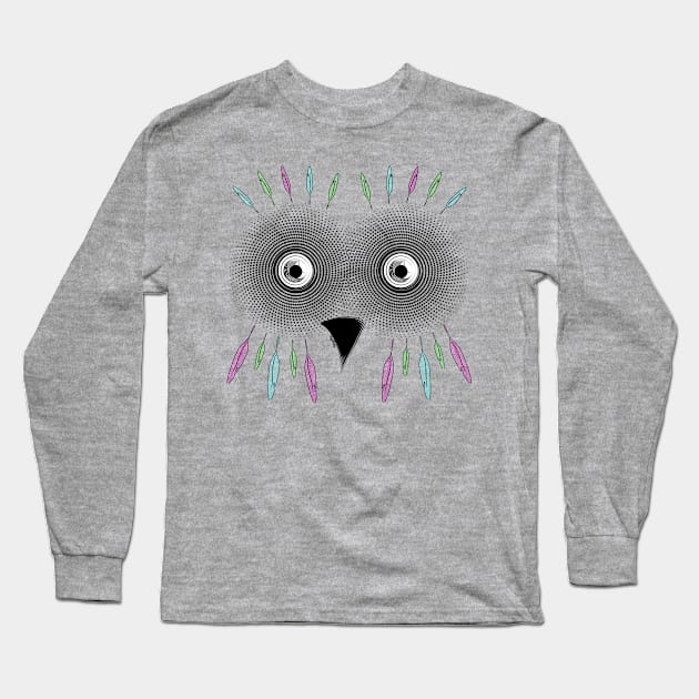 Owl Be Watching Long Sleeve T-Shirt by Jezzibug